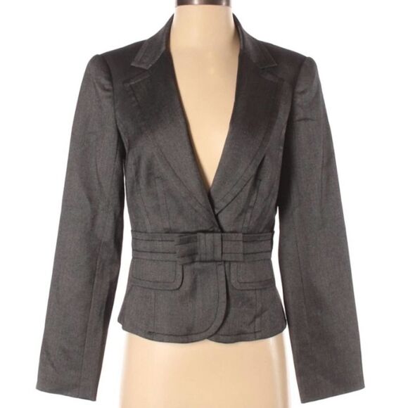 Trina Turk Wool Blend Blazer Size 4 - Picture 1 of 6